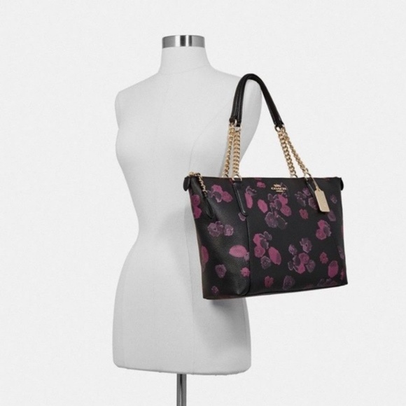 Authentic Coach Floral Large Ava Floral Handbag - Picture 3 of 3